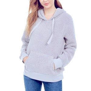 Hippie Rose soft Juniors Hoodie Fleece size L Dark Gray